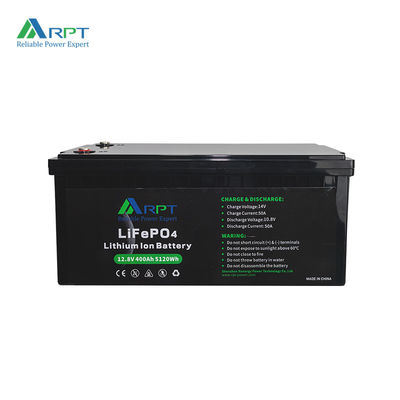 좋은 가격 12.8V 400Ah LiFePO4 납산 교체 8000 사이클 리?? 캠퍼 배터리 온라인으로