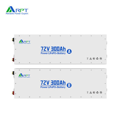 72V 300Ah 캐러반 배터리 저장 3000 번 깊이 사이클 RV 배터리